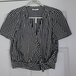 NWT madewell wrap blouse